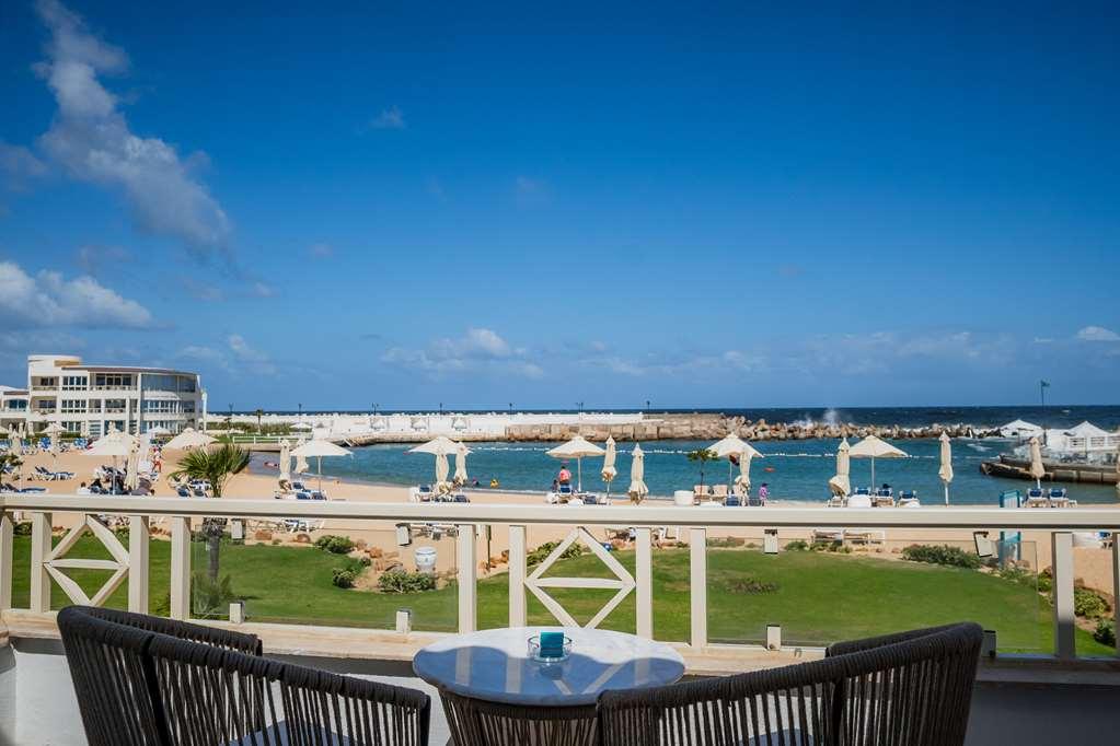 Sunrise Alex Avenue Hotel Alexandria Room photo View of the beach from the hotel